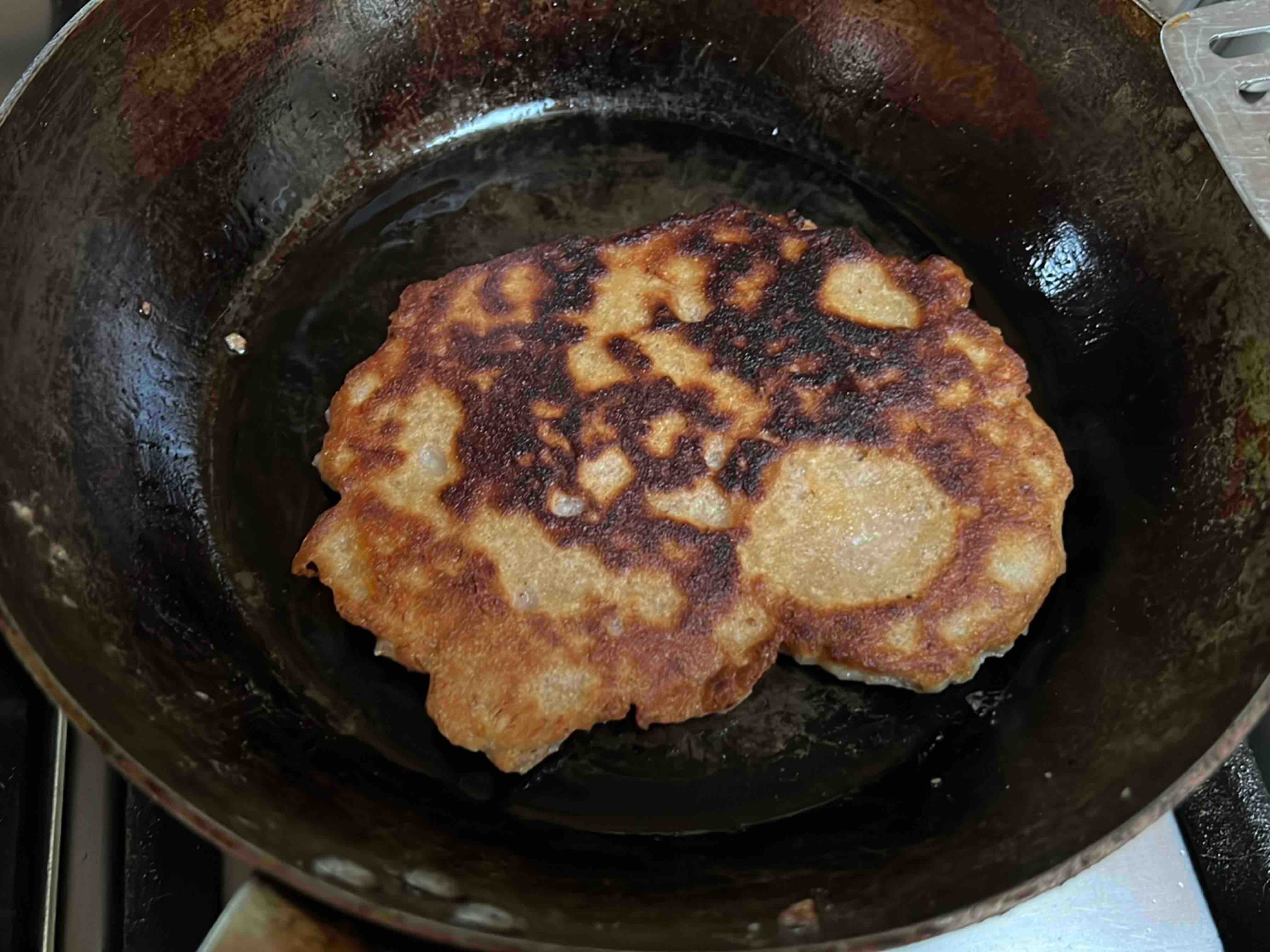 Pancake cooked