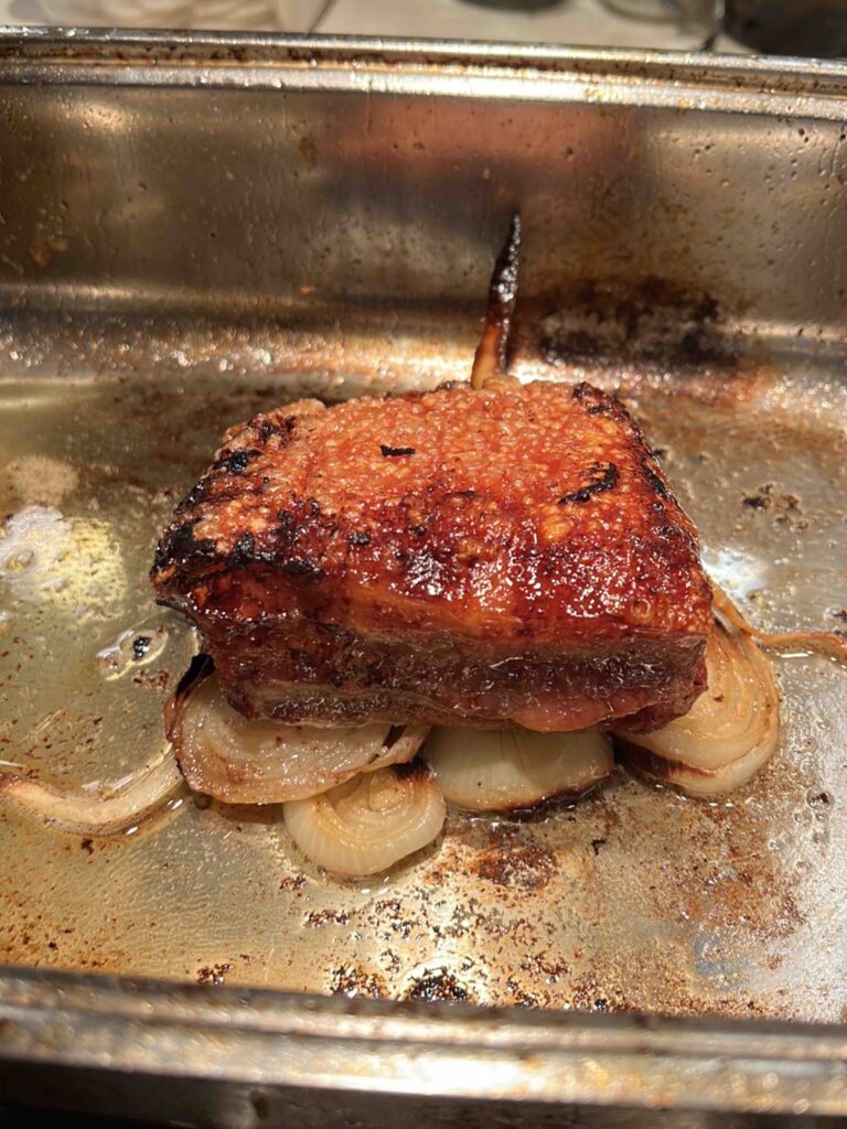 Pork Belly cooked