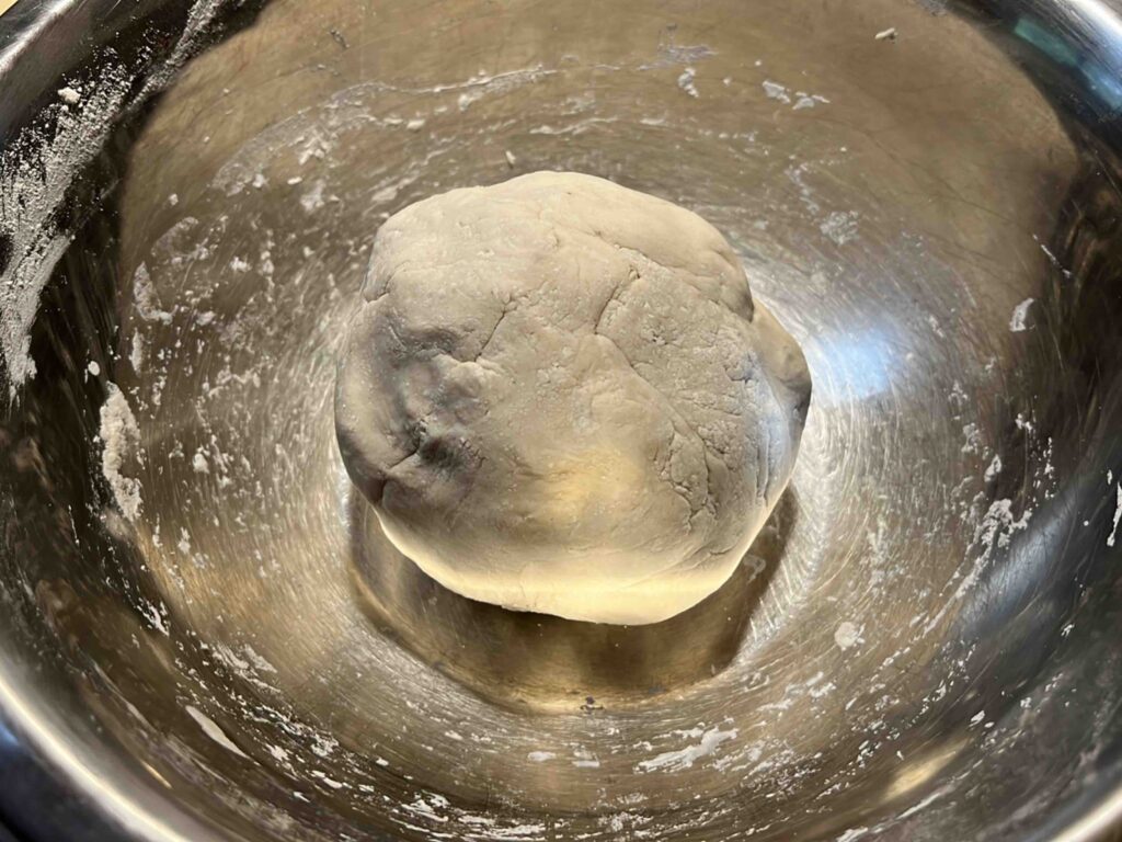 The wrapper dough ball