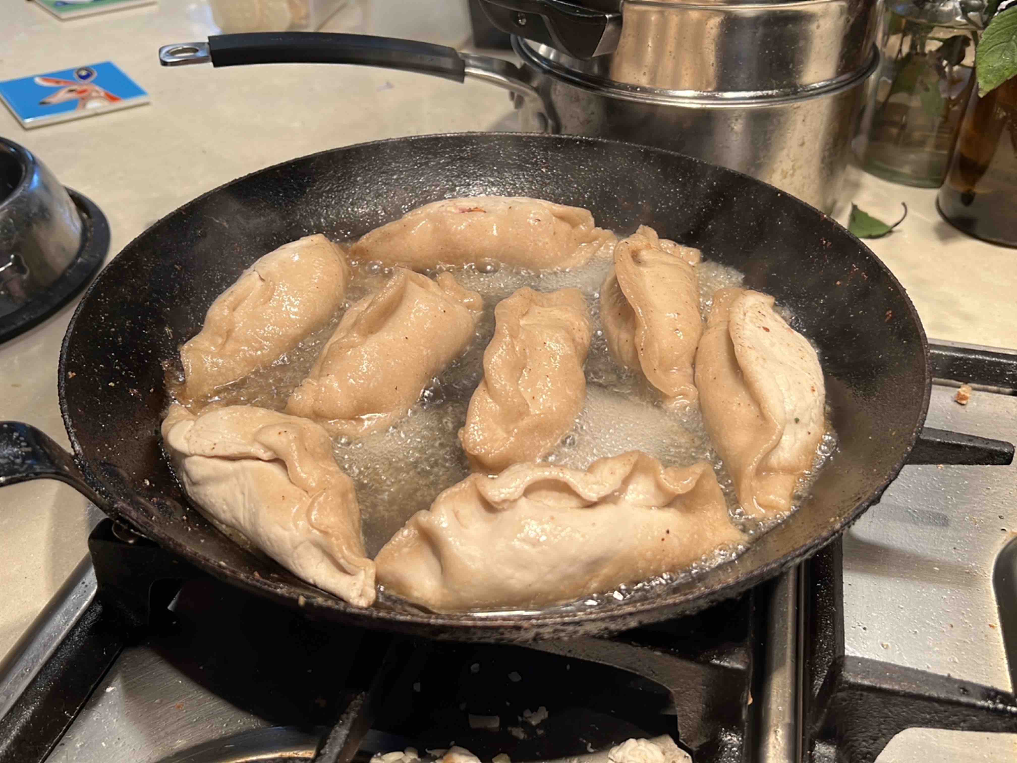 Dumplings in the water