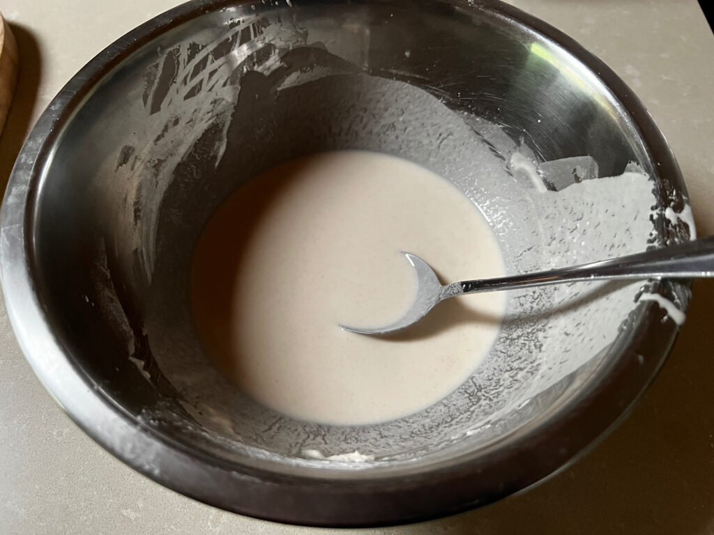 Wrapper  batter mixture