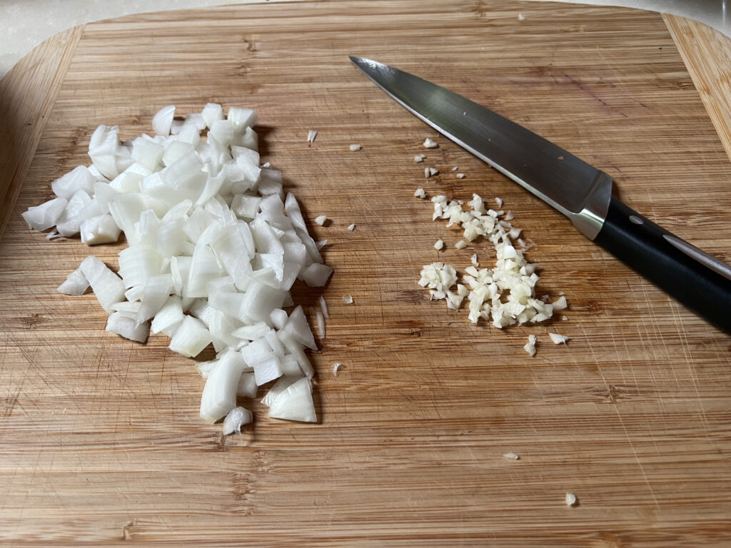 Garlic and onion