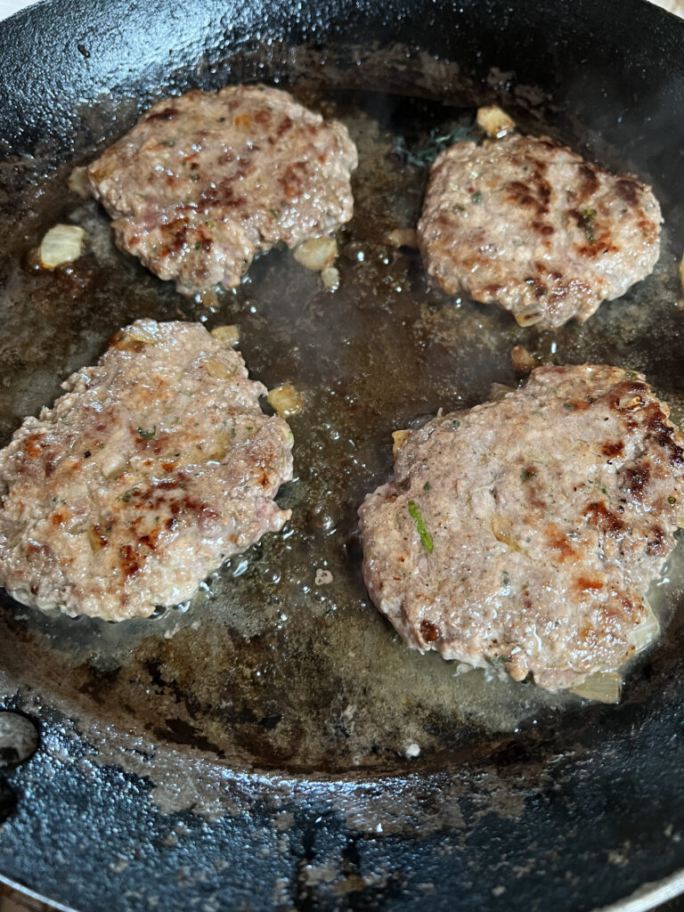 Hamburger patties