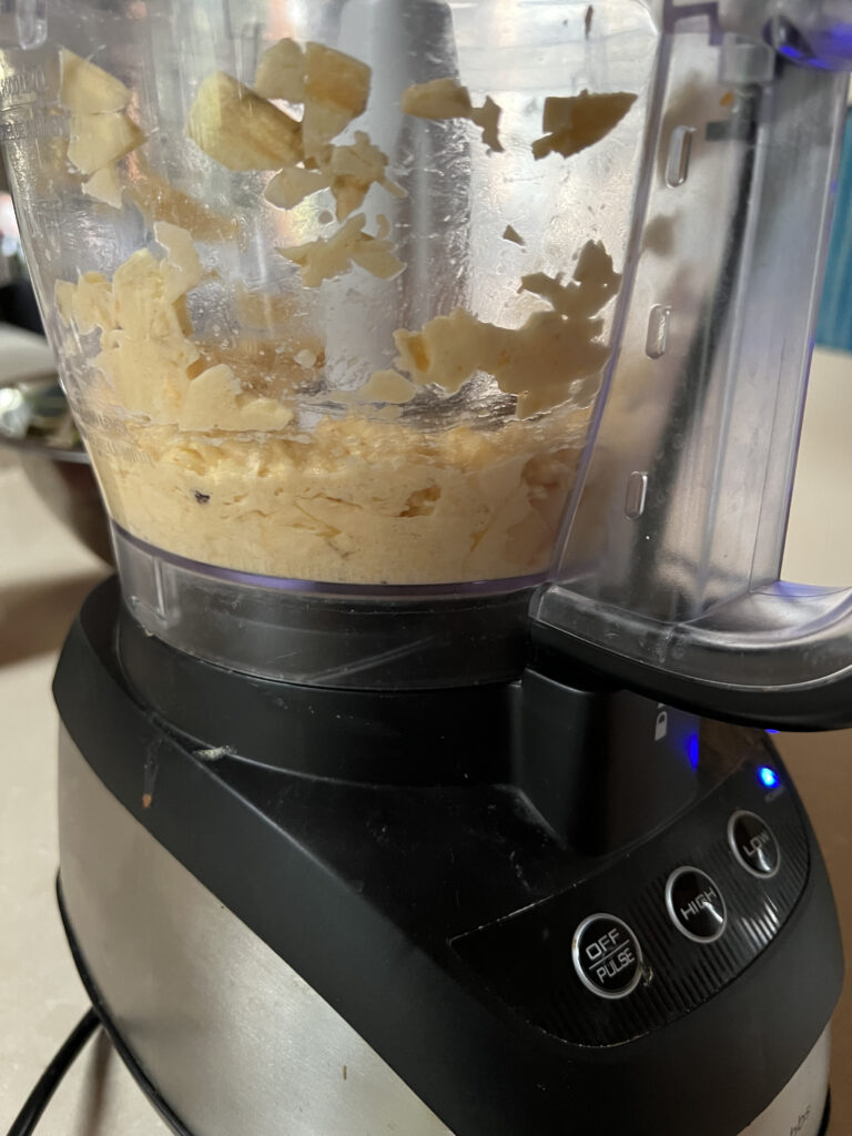 Blend in a food processor