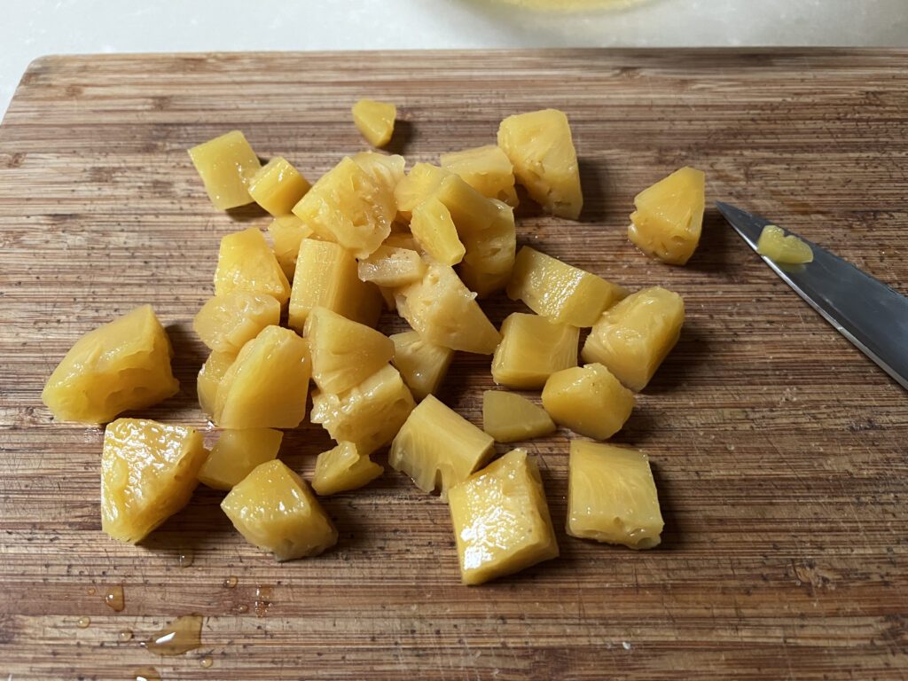Pineapple chunks