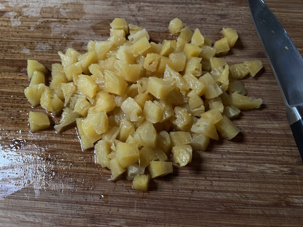 Pineapple pieces